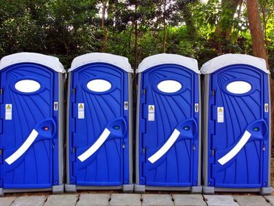 Professional construction toilets porta rental services in Bakersfield
